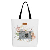 Tree Eco-Friendly Canvas Tote Bag | Sustainable rPET Reusable Shopping, Beach & Travel Tote | Wide, Durable Everyday Carry Bag