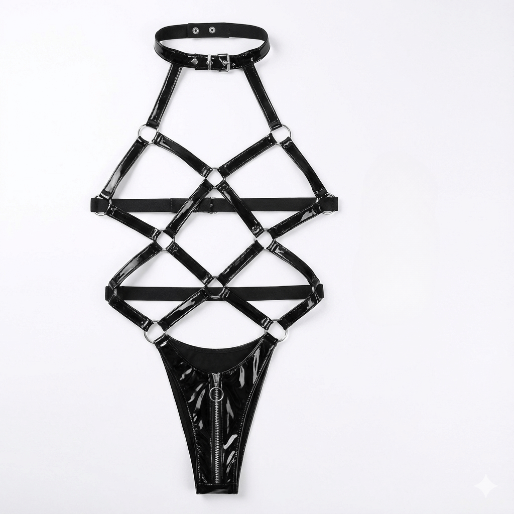 Adjustable Black Ring Harness