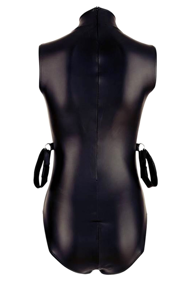 Black Leather Teddy