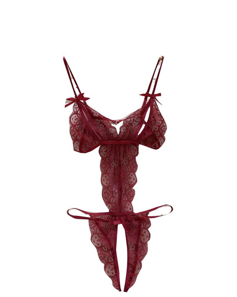 Twilight Charm Lace Teddy Lingerie