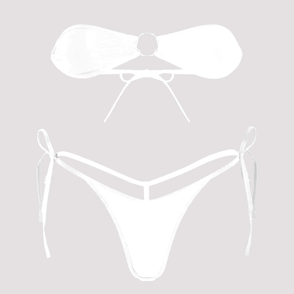 Delicate Duo – Bikini Bra & G-string Set