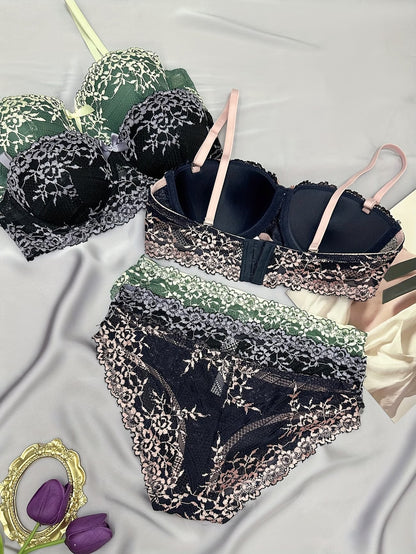 Pack of 6 Women’s Lace Lingerie Set