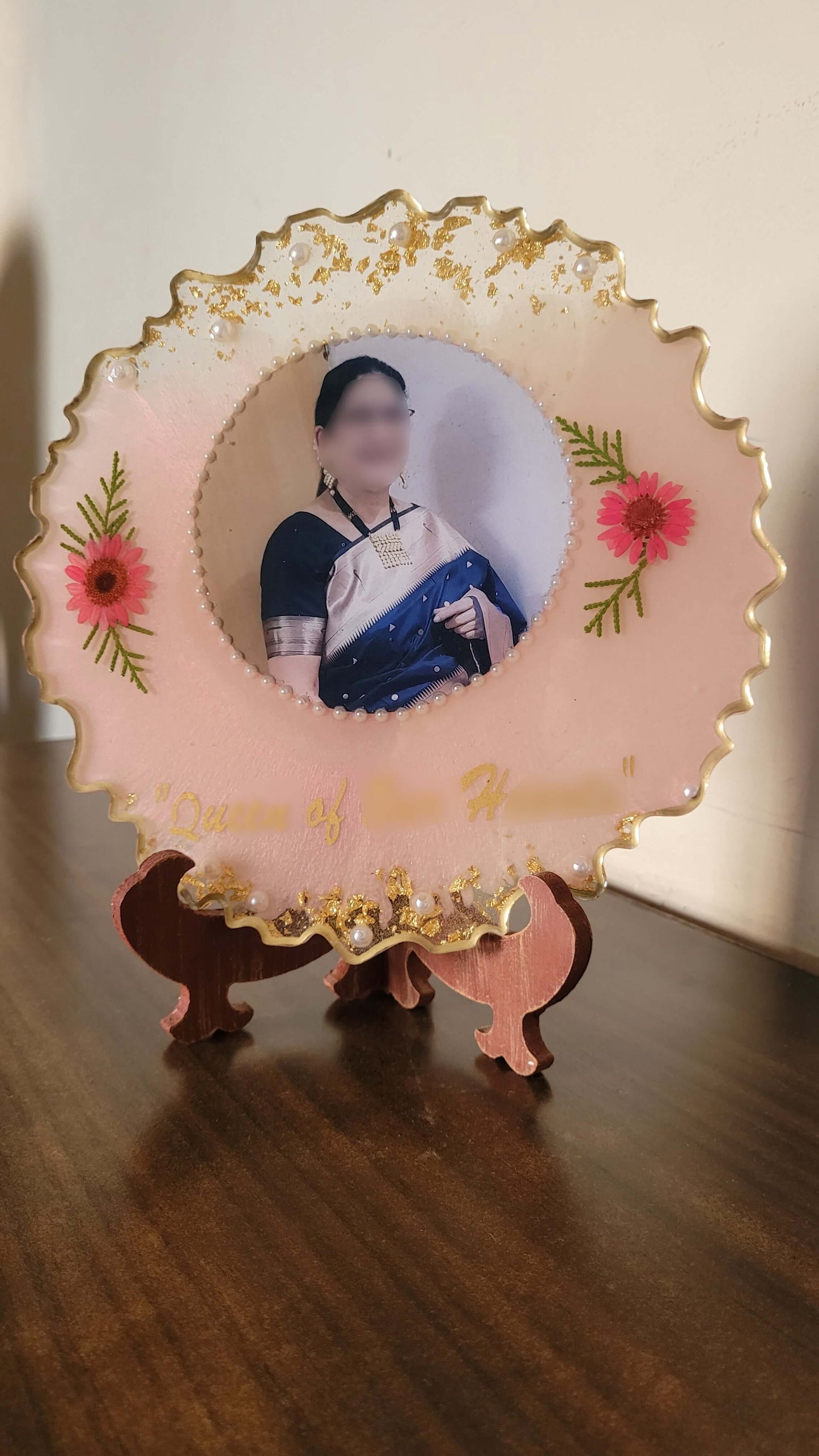 Personalized Resin Photo Frame with Name – Custom Gift for Any Occasion