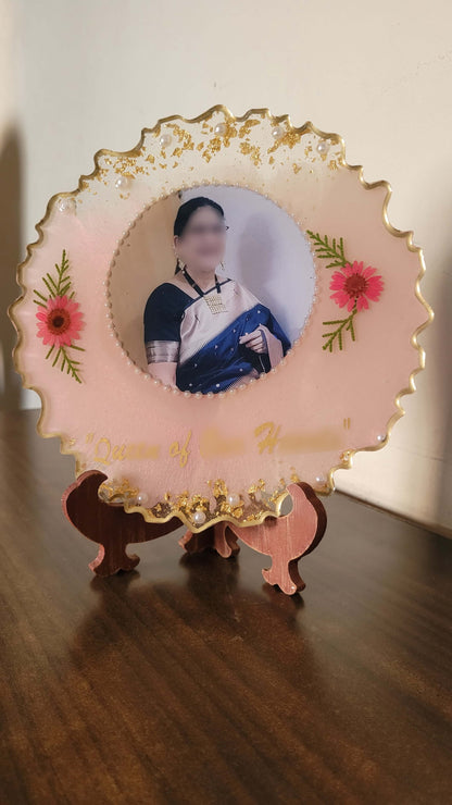 Personalized Resin Photo Frame with Name – Custom Gift for Any Occasion