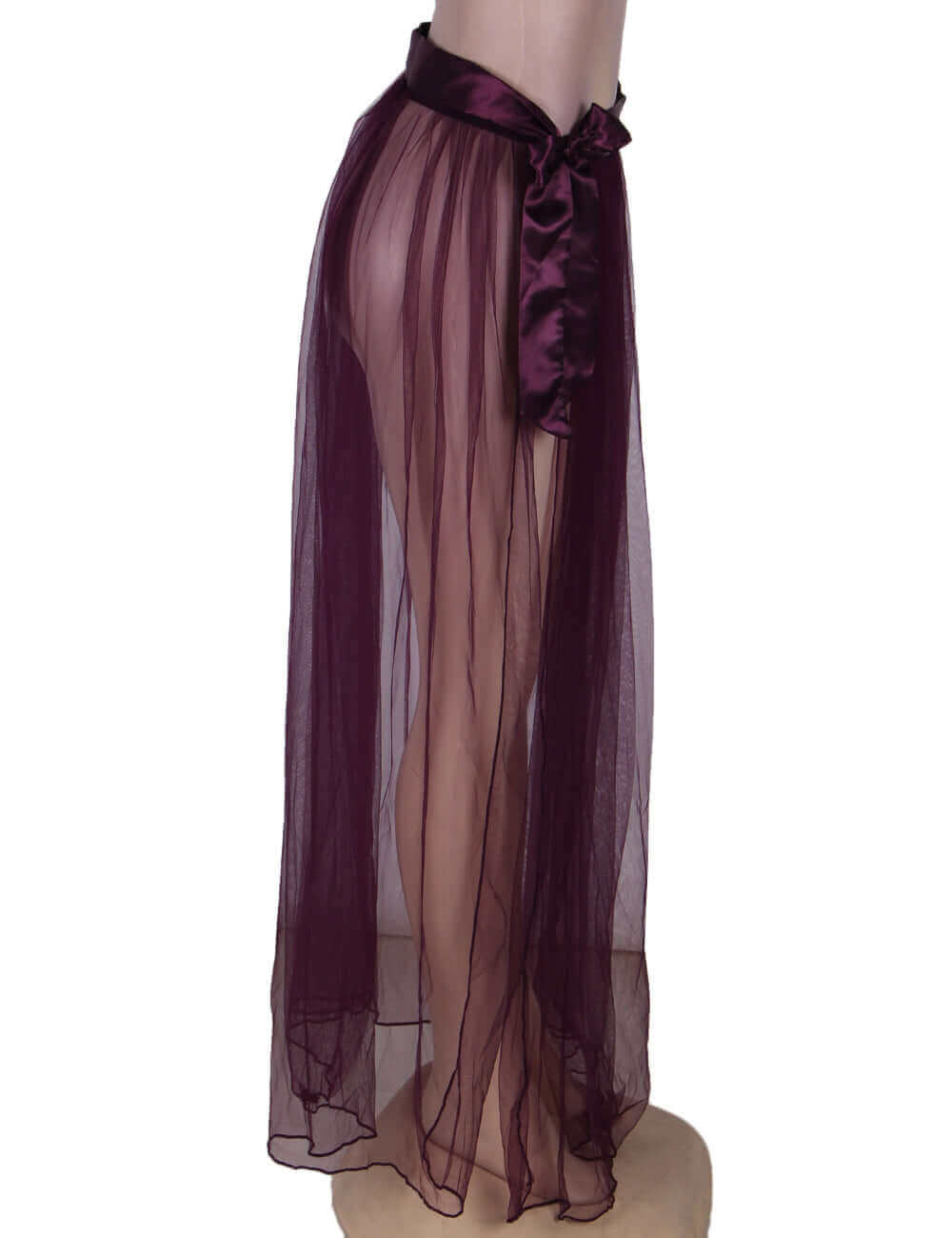 Purple Transparent Skirt