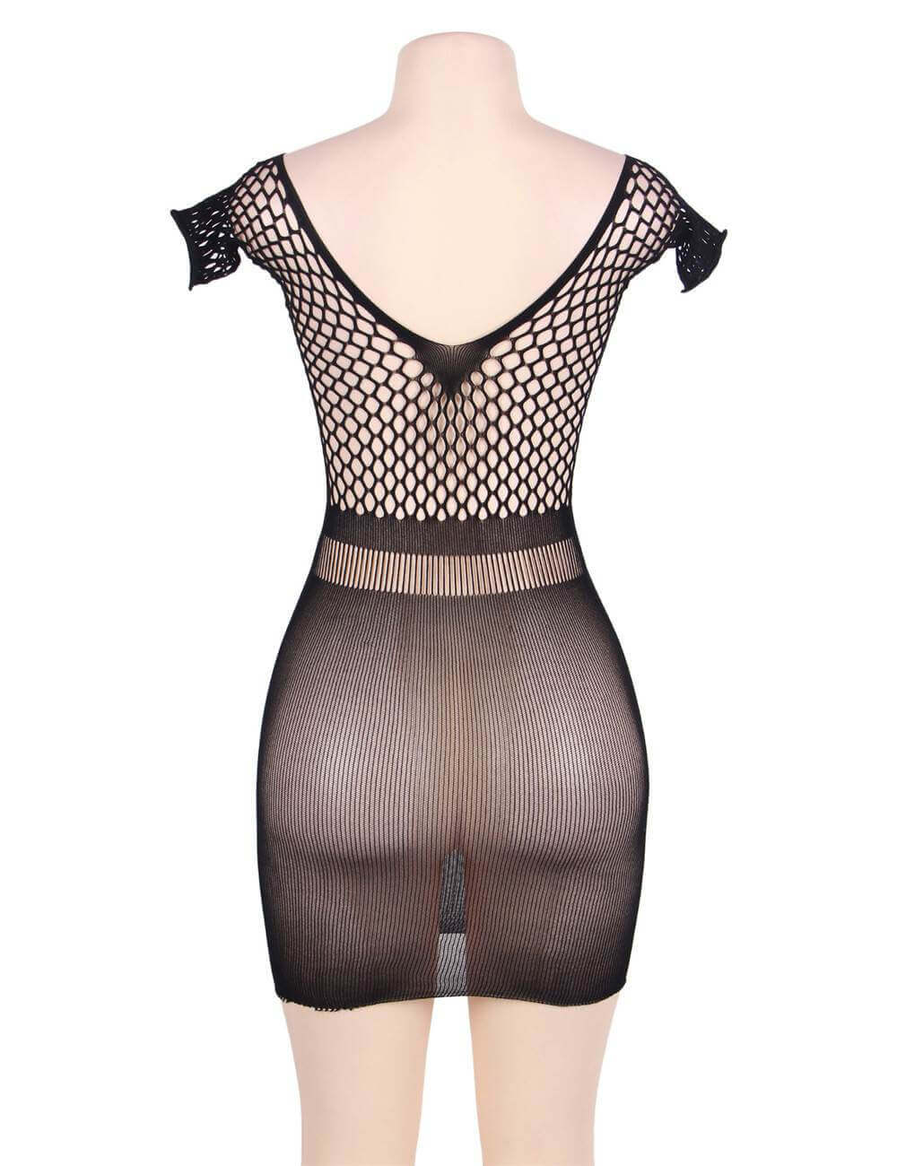 Mini Crochet Chemise Dress for Plus Size