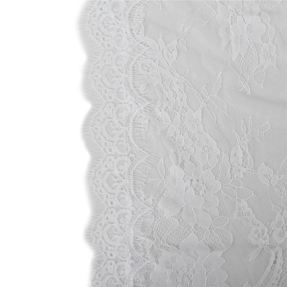 White Glam Robe Full Of Lace Boudoir Set