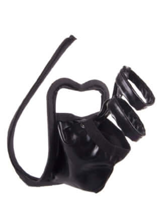 Men's Black C-String