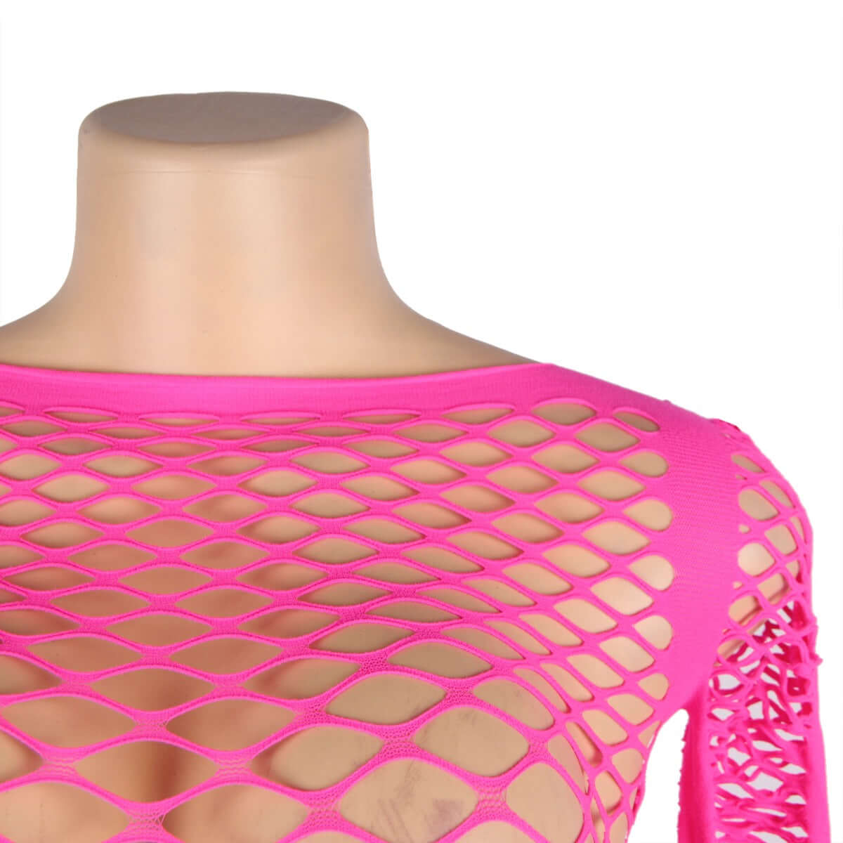Long Sleeve Transparent Lingerie Two-Piece Bodystocking