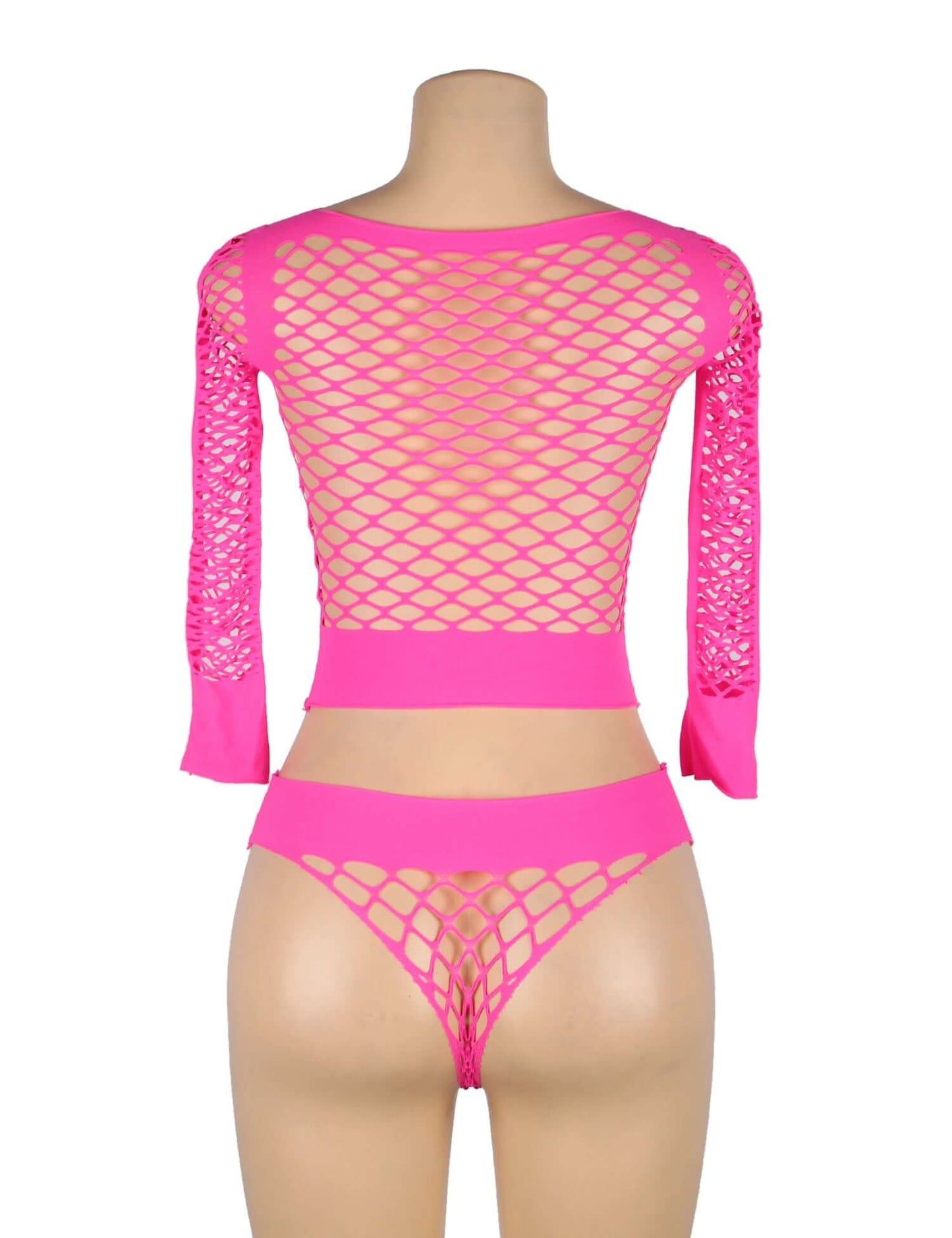 Women’s Transparent Two-Piece Lingerie Bodystocking