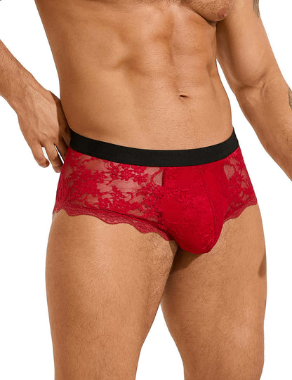 Transparent Lace Underwear for Men