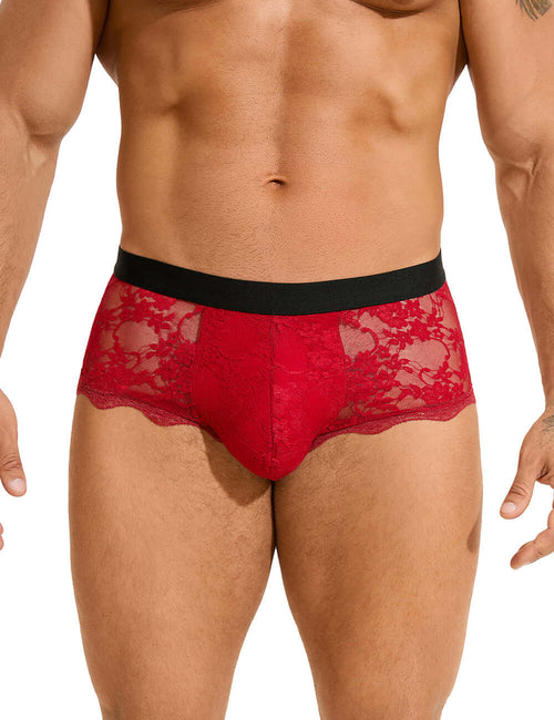 Transparent Lace Underwear for Men