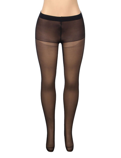 Women’s Lightweight Black Nylon Pantyhose
