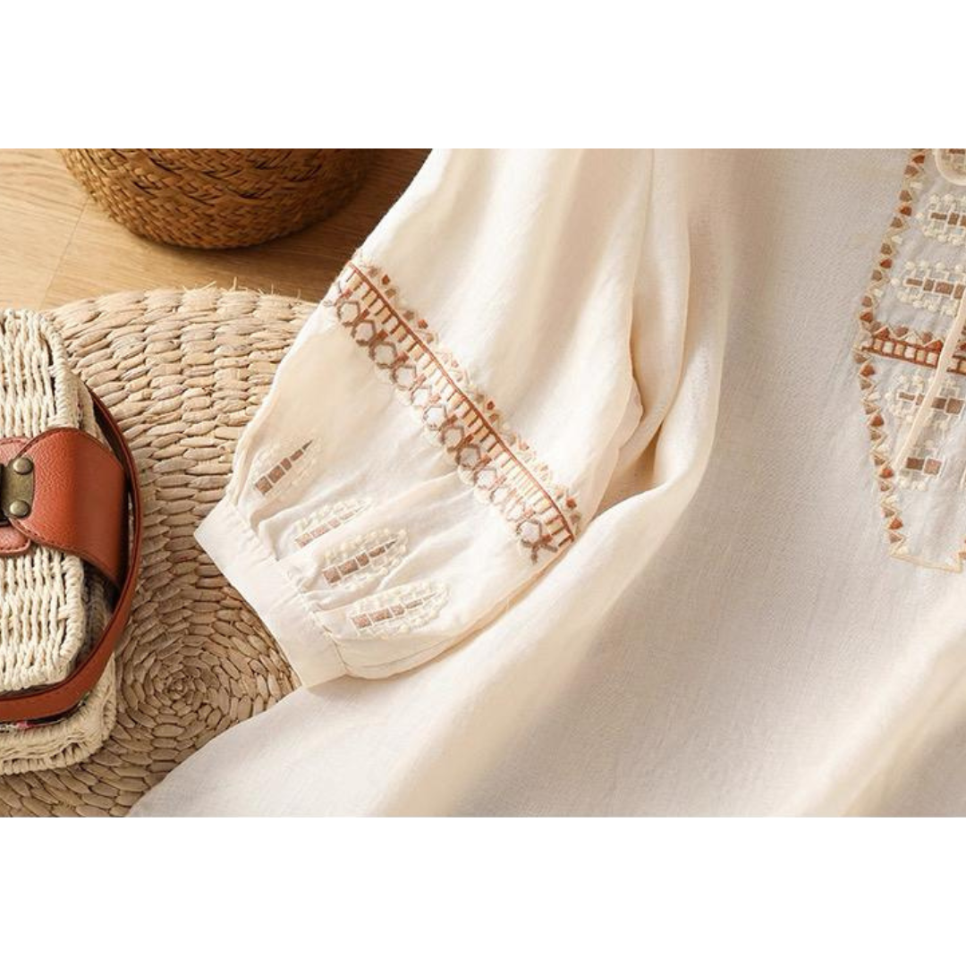 Women’s Soft Cotton Ethnic Embroidered Tunic