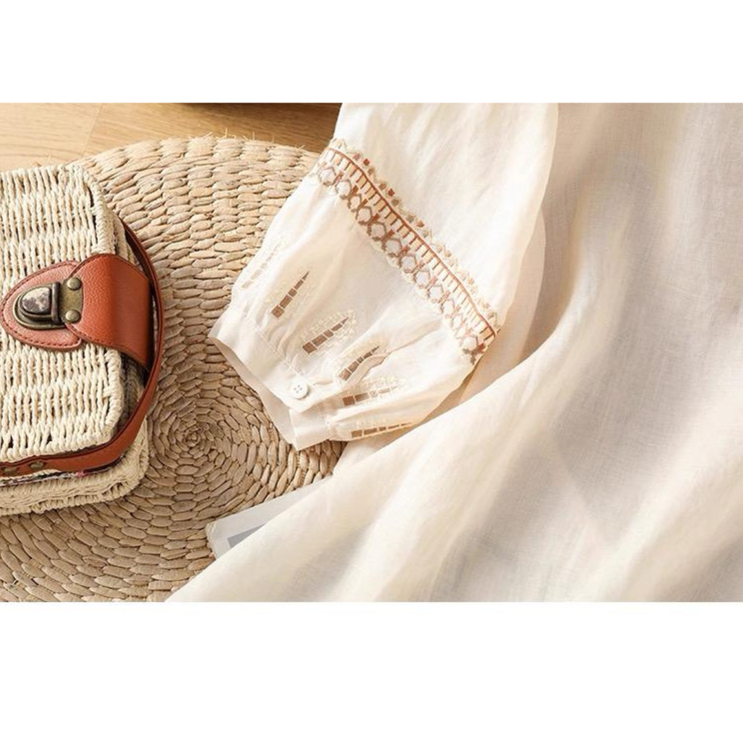 Women’s Soft Cotton Ethnic Embroidered Tunic