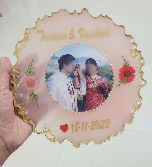 Personalized Resin Photo Frame with Name – Custom Gift for Any Occasion