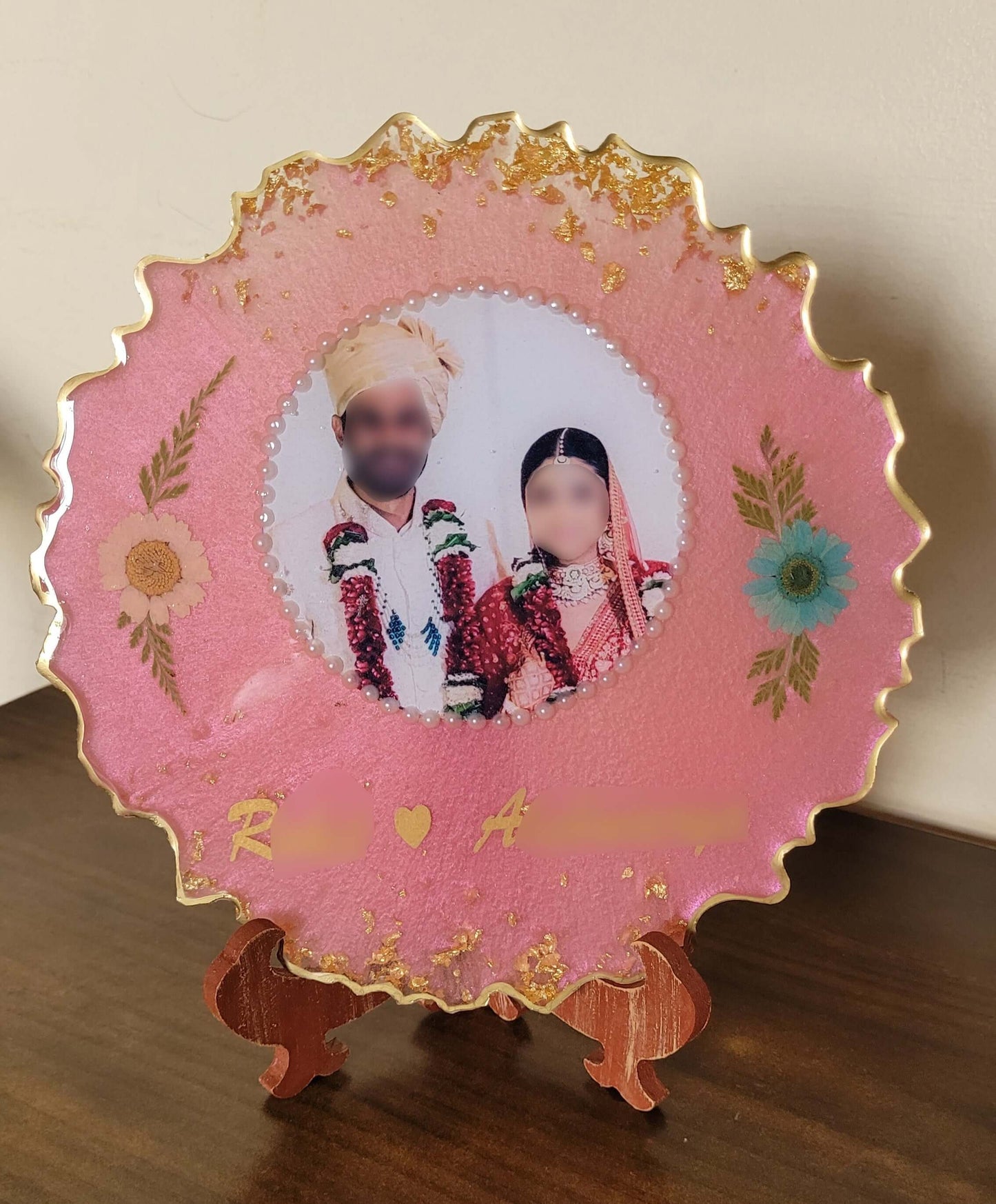 Personalized Resin Photo Frame with Name – Custom Gift for Any Occasion