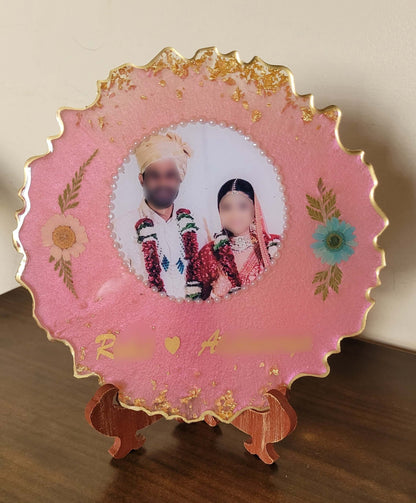 Personalized Resin Photo Frame with Name – Custom Gift for Any Occasion