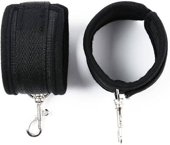 Adjustable BDSM Full Body Restraint Kit – Neck & Hand Cuffs for Couples