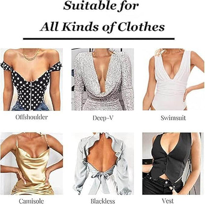 Reusable Breathable Bust Lift Tape for Backless & Strapless Outfits