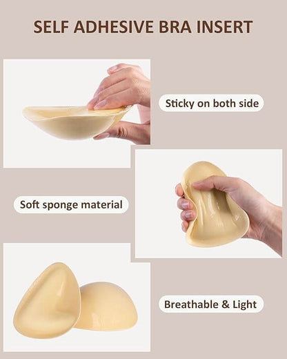 Reusable Silicone Push-Up Bra Pads