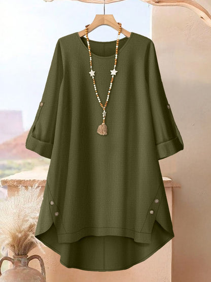 Elegant Botanical Print 2-Piece Women’s Co-Ord Set