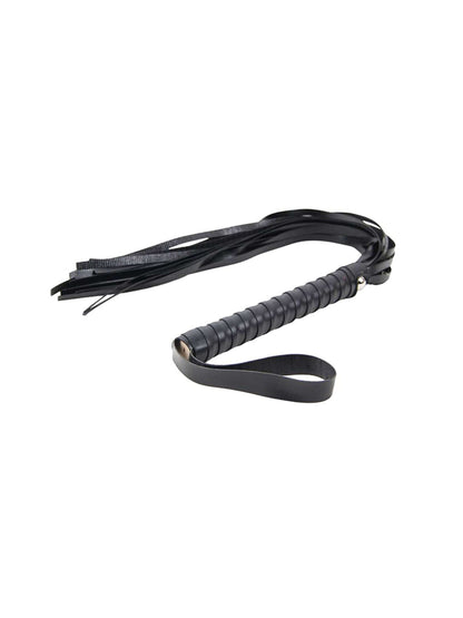 Black Leather BDSM Bondage kit with Handcuff set- 8 Pcs