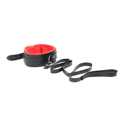 Black Red 11 Pc Bondage  Kit for BDSM play