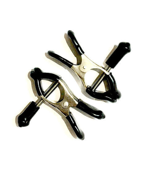Black Silicone Adjustable Metal Clamps