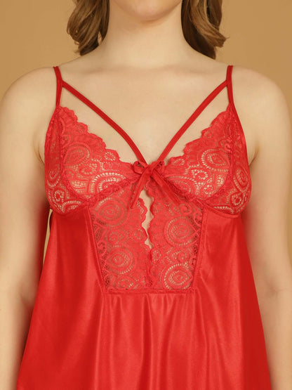 Red Cherry Bomb Babydoll