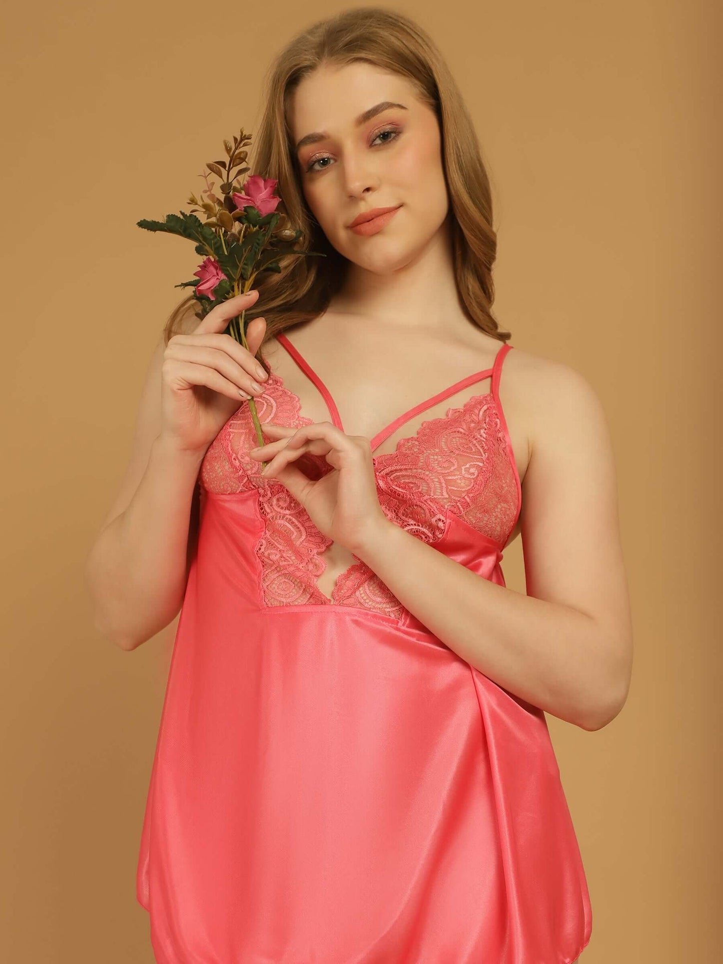 Peach Perfection Babydoll