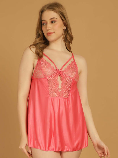 Peach Perfection Babydoll