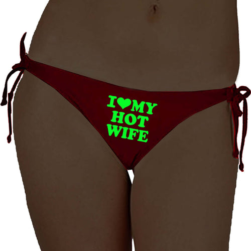 Red Satin Glow-in-the-Dark Panty – Glows Beautifully in the Dark