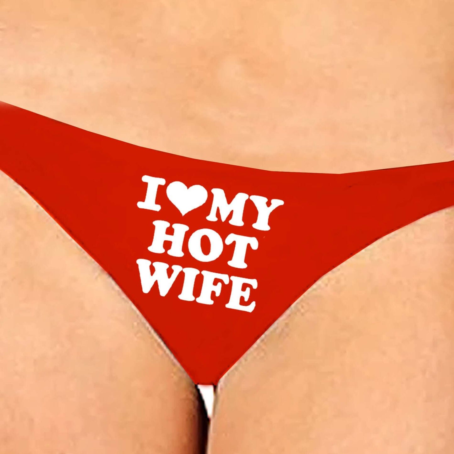 Red Satin Glow-in-the-Dark Panty – Glows Beautifully in the Dark