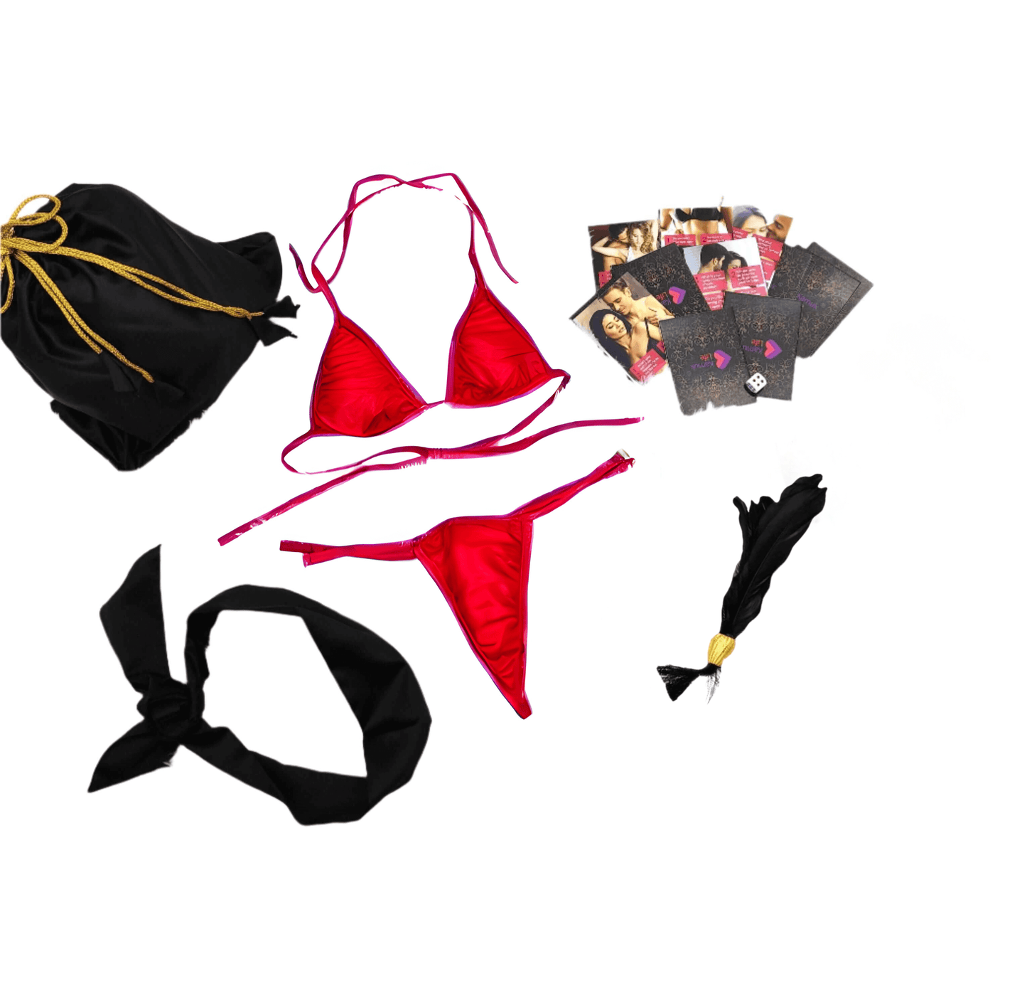 Romantic Red Couple’s Gift Set for Quality Time
