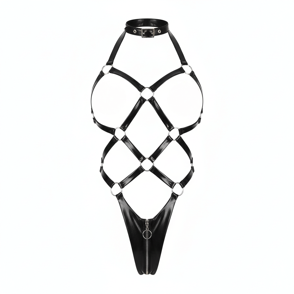 Adjustable Black Ring Harness