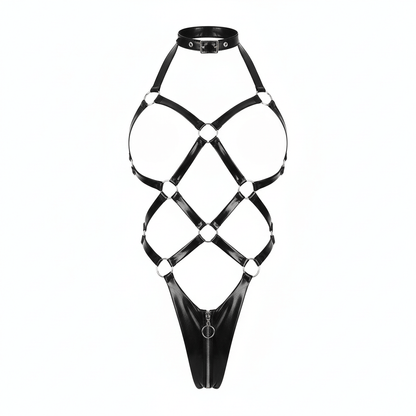 Adjustable Black Ring Harness