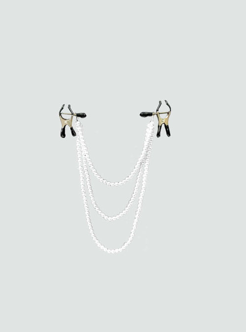 Delicate Pearl Accessory Clamps