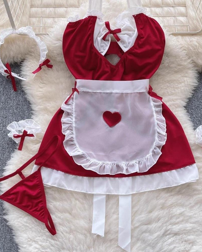 Allure in Seconds Two-Piece Set Lace Lingerie