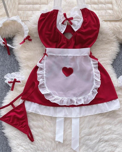 Allure in Seconds Two-Piece Set Lace Lingerie