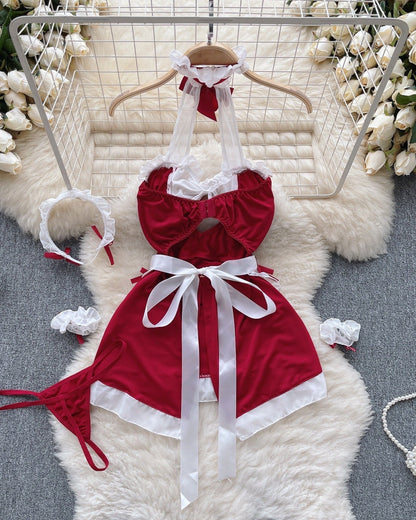 Allure in Seconds Two-Piece Set Lace Lingerie