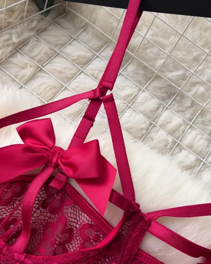 Scarlet Charm Lace Babydoll Lingerie