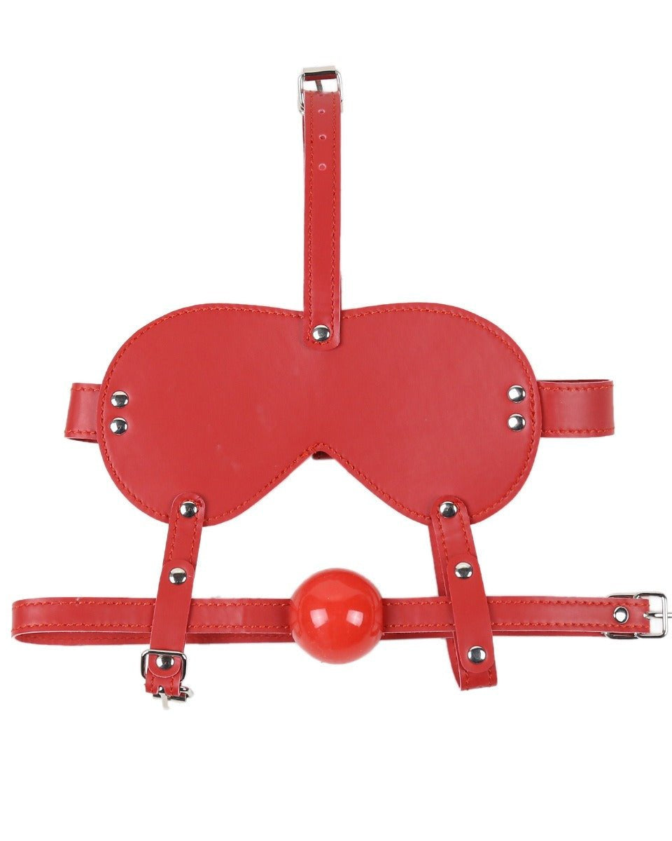 Blind Trust Premium Leather Mask Set
