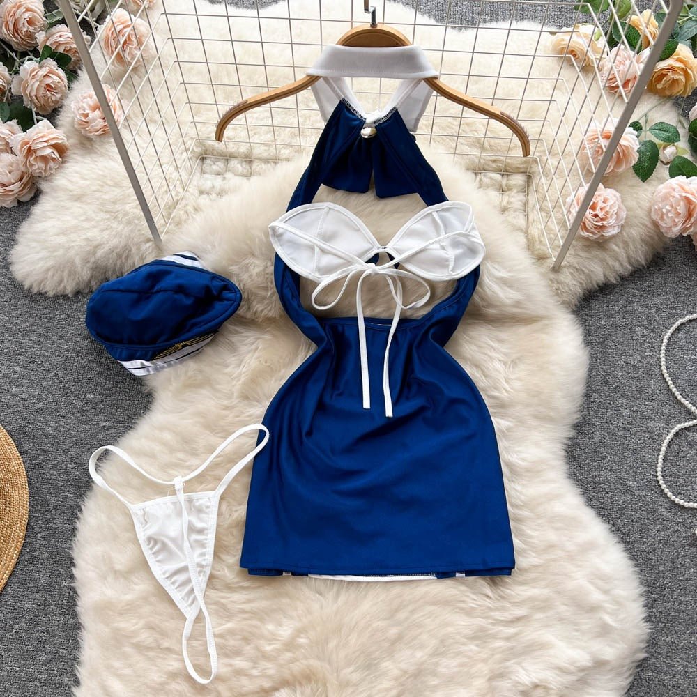 Sky High Elegance Lace Lingerie Set