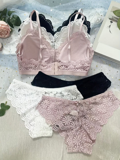 Pack of 6 Women’s Lace Lingerie Set