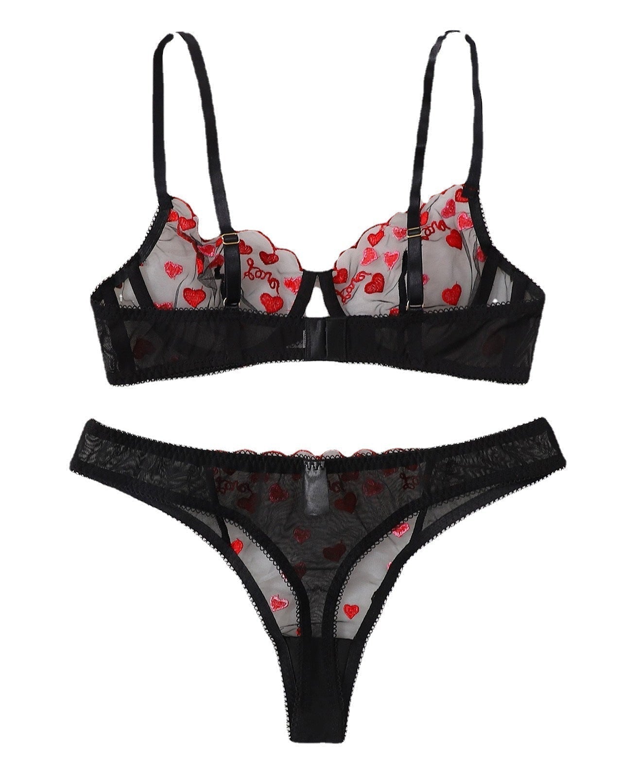 Sweetheart Elegance Valentine Lace Lingerie