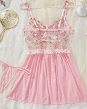 Cupcake Couture Lace Babydoll Lingerie Set