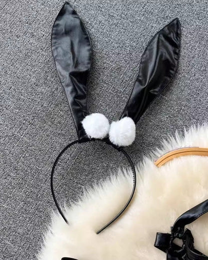 Flirt Game Strong PU Leather Lingerie