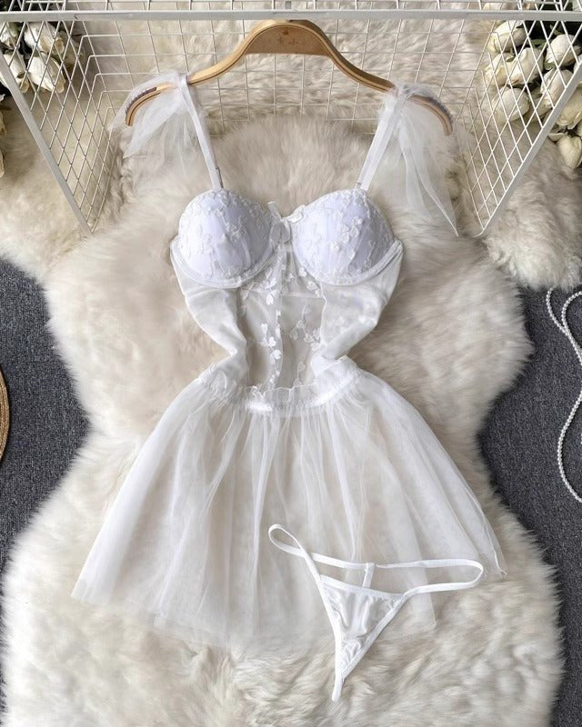 Take Control Corset Lace Lingerie Set