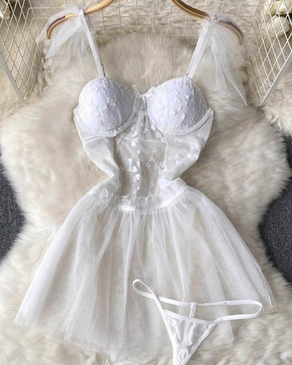 Take Control Corset Lace Lingerie Set